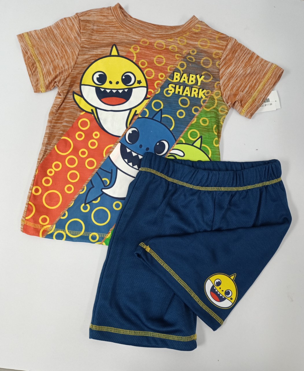 NICKEL BABY SHARK 2PC SET