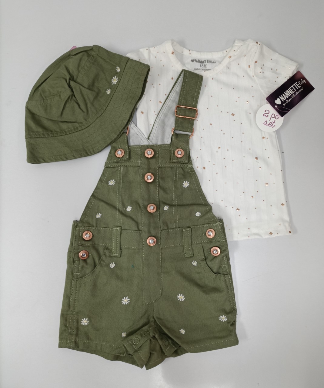 NANNETTE JUMPER TOP & HAT SET