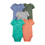 CARTERS 5PC ONESIES