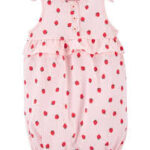 CARTERS 2PC GIRLS ROMPER SET