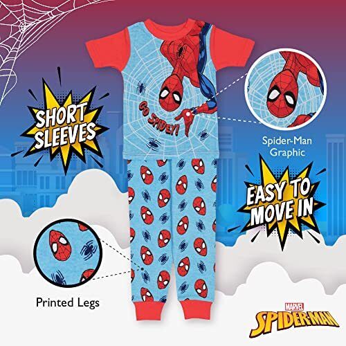 MARVEL SPIDERMAN PAJAMA SET