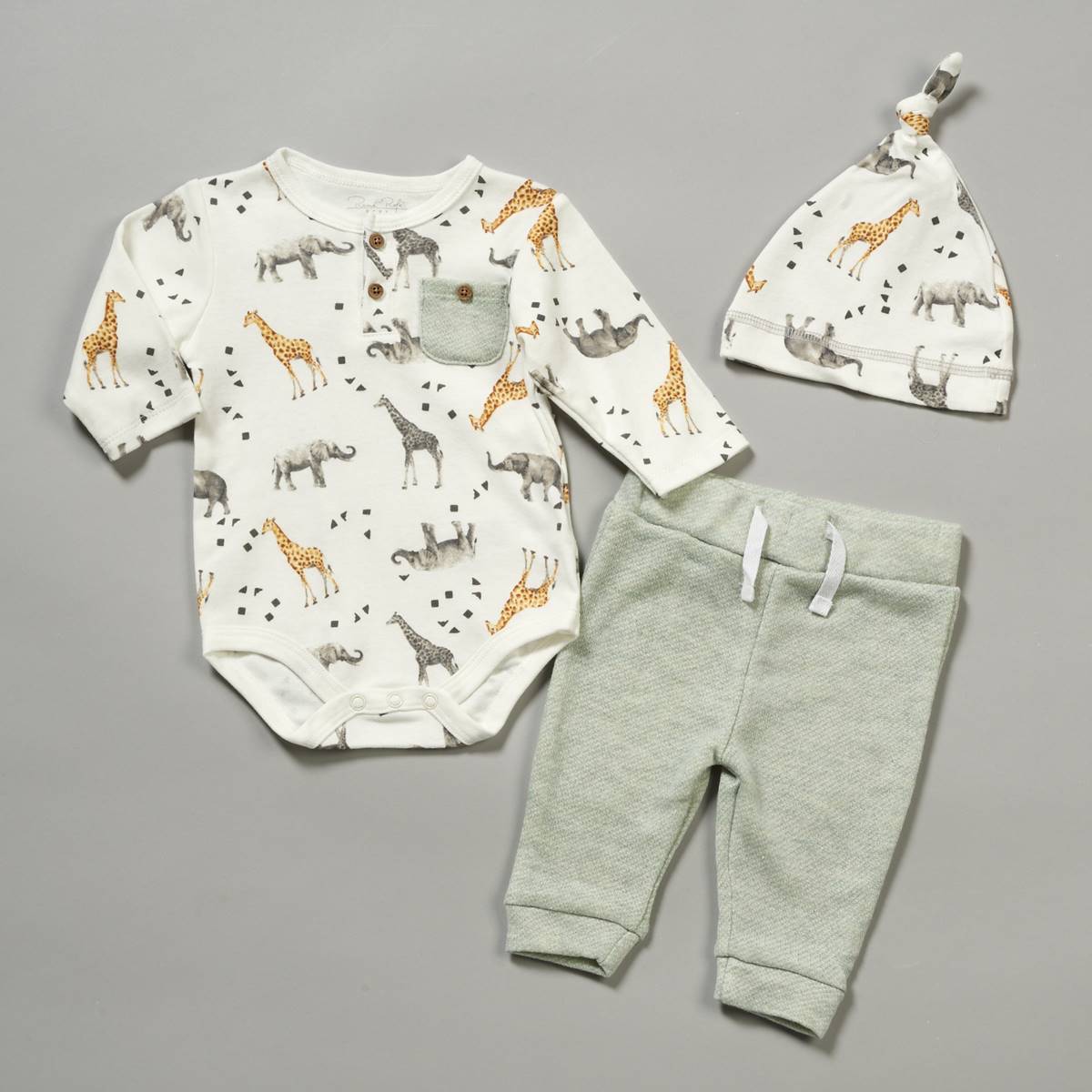 RENE ROFE ONESIE PANTS & CAP