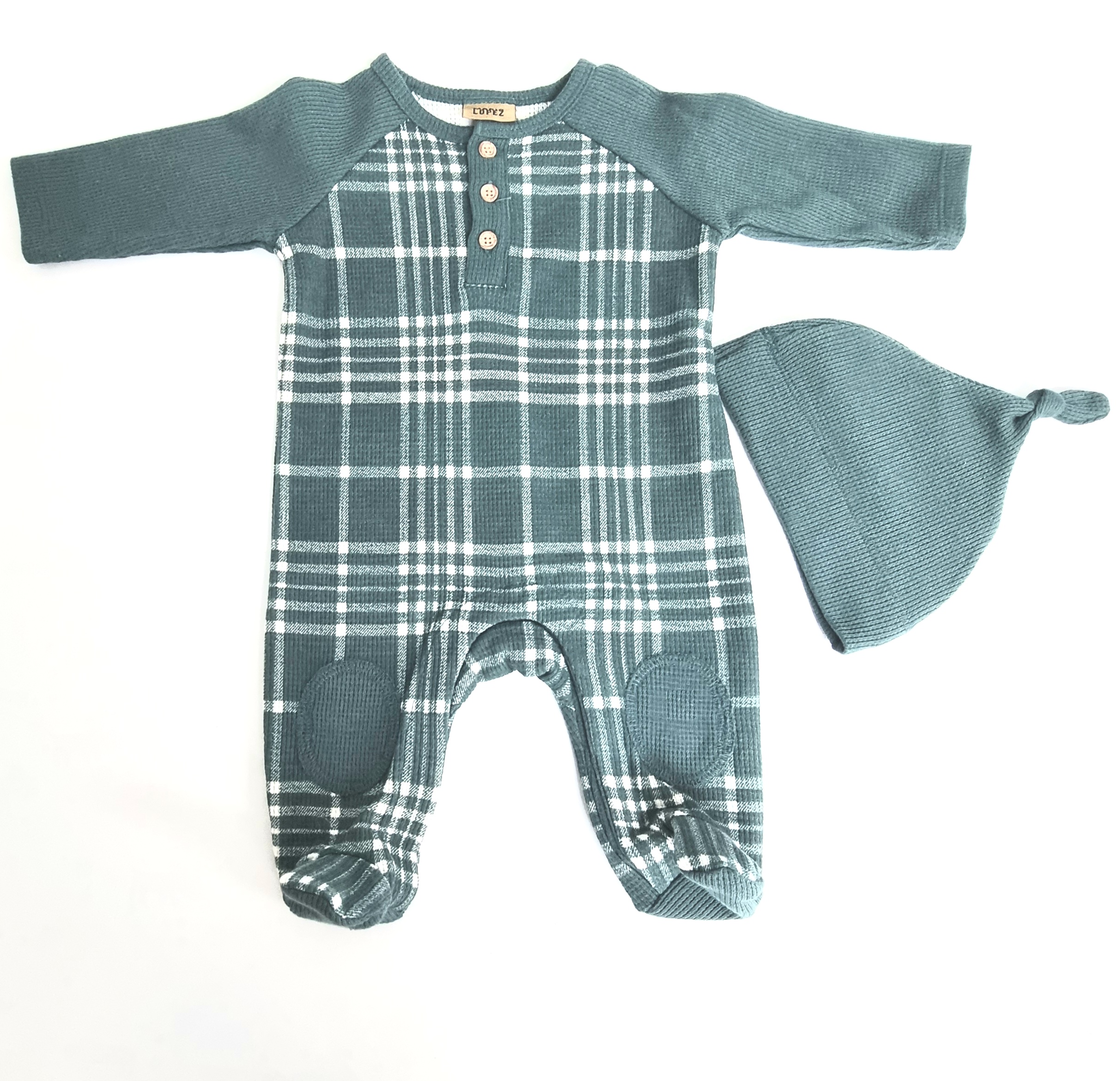 ML L/S SLEEP N PLAY WITH CAP