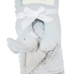 HUGGABLE FRIENDS BABY BLANKET WITH TRAVEL PILLOW