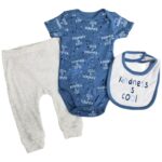 MC BABY BODYSUIT PANTS BIB SET