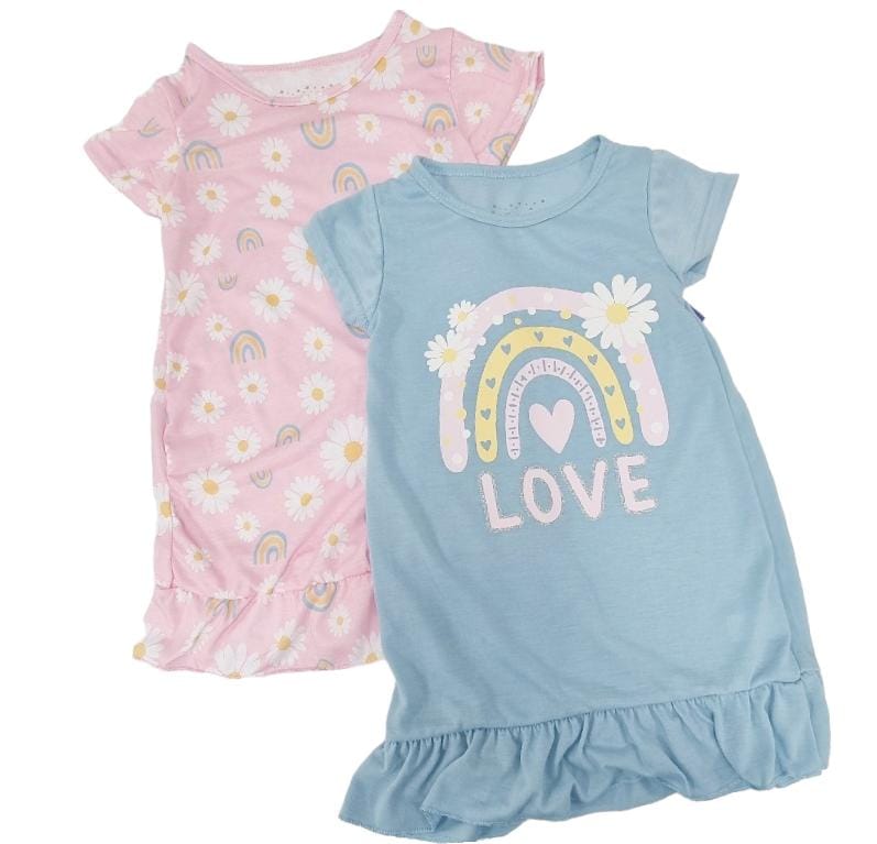 SS BABY NIGHT DRESS 2PK