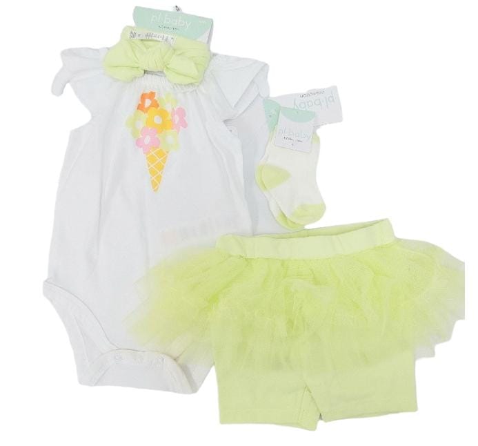 PL BABY GIRLS 2PC SHORT SET