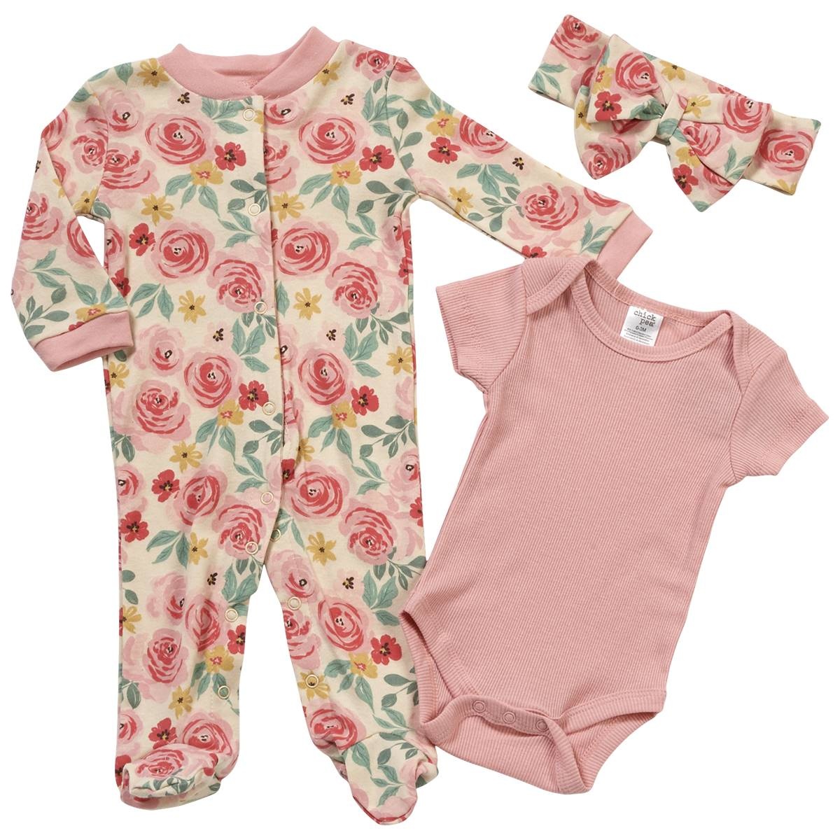 CHICK PEA SLEEP & PLAY W/BIB