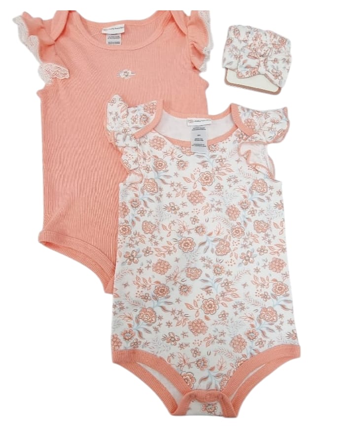 DAISY GIRLS ONESIES & HEADBAND