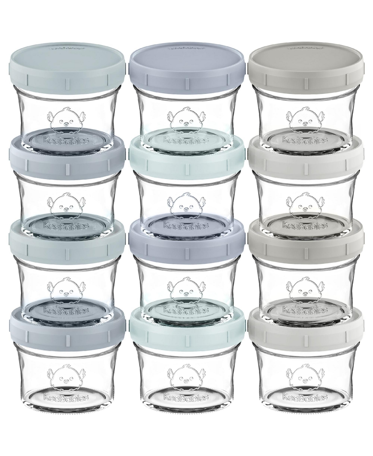 KEABABIES PREP BABY FOOD JARS
