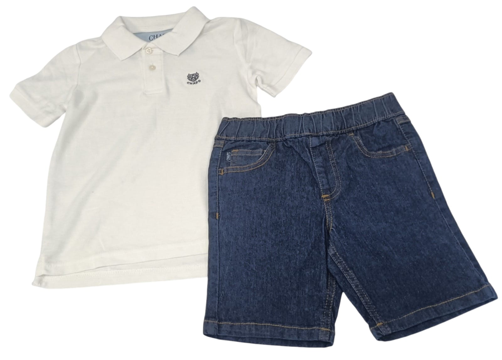 CHAPS JEANS SHORTS SET