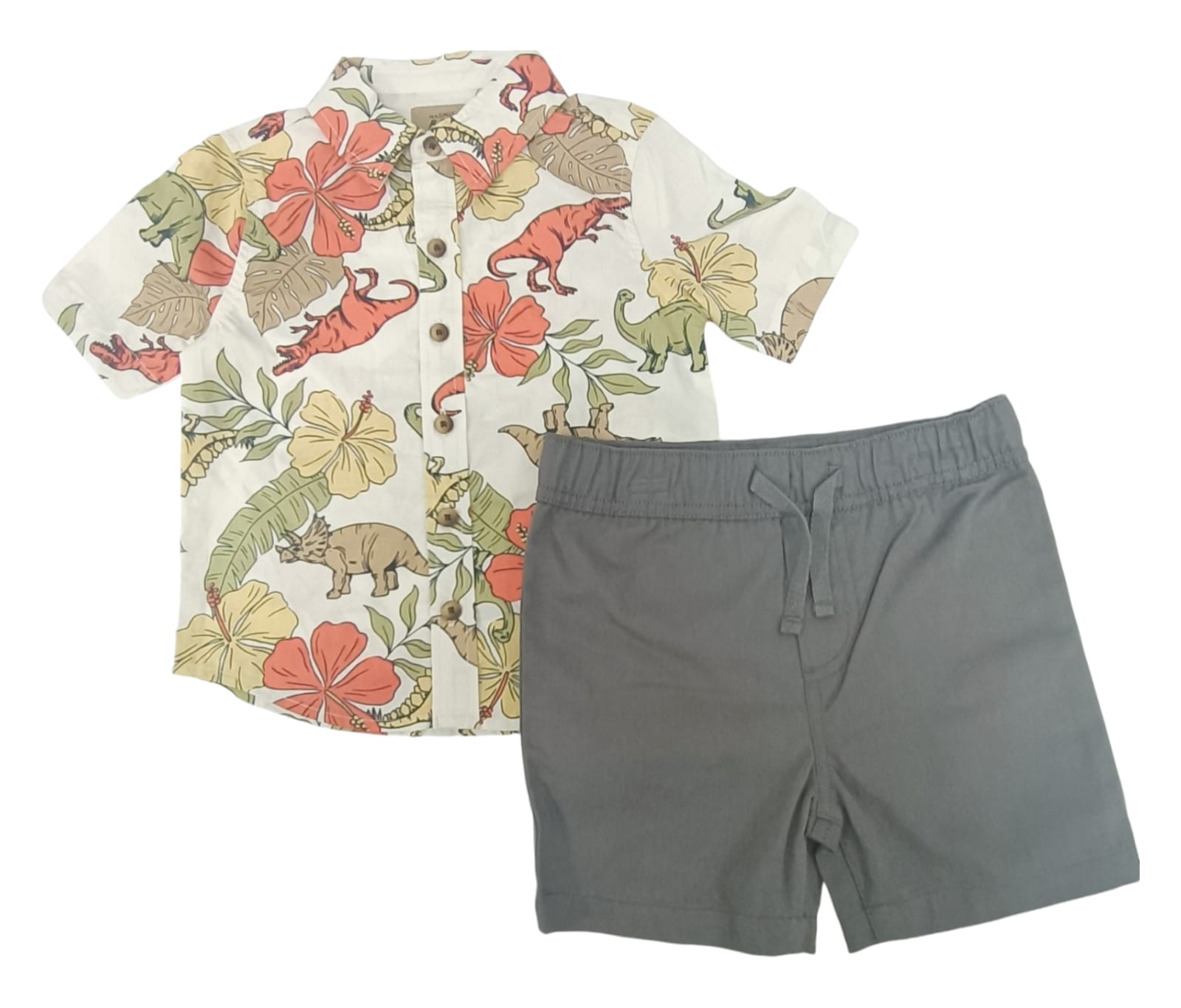 MAX-REX DRESS SHIRT & SHORTS