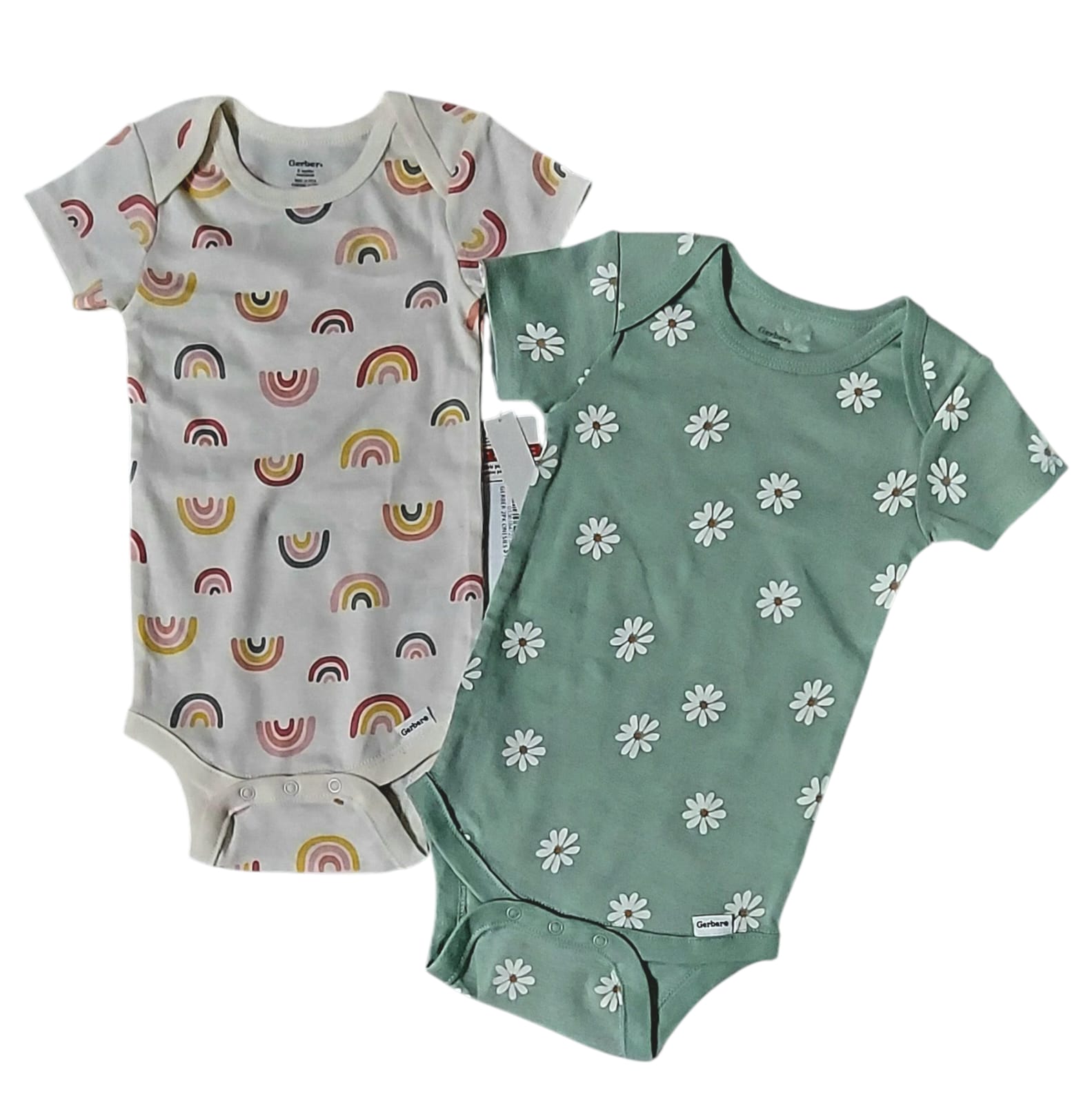 GERBER 2PK ONESIES
