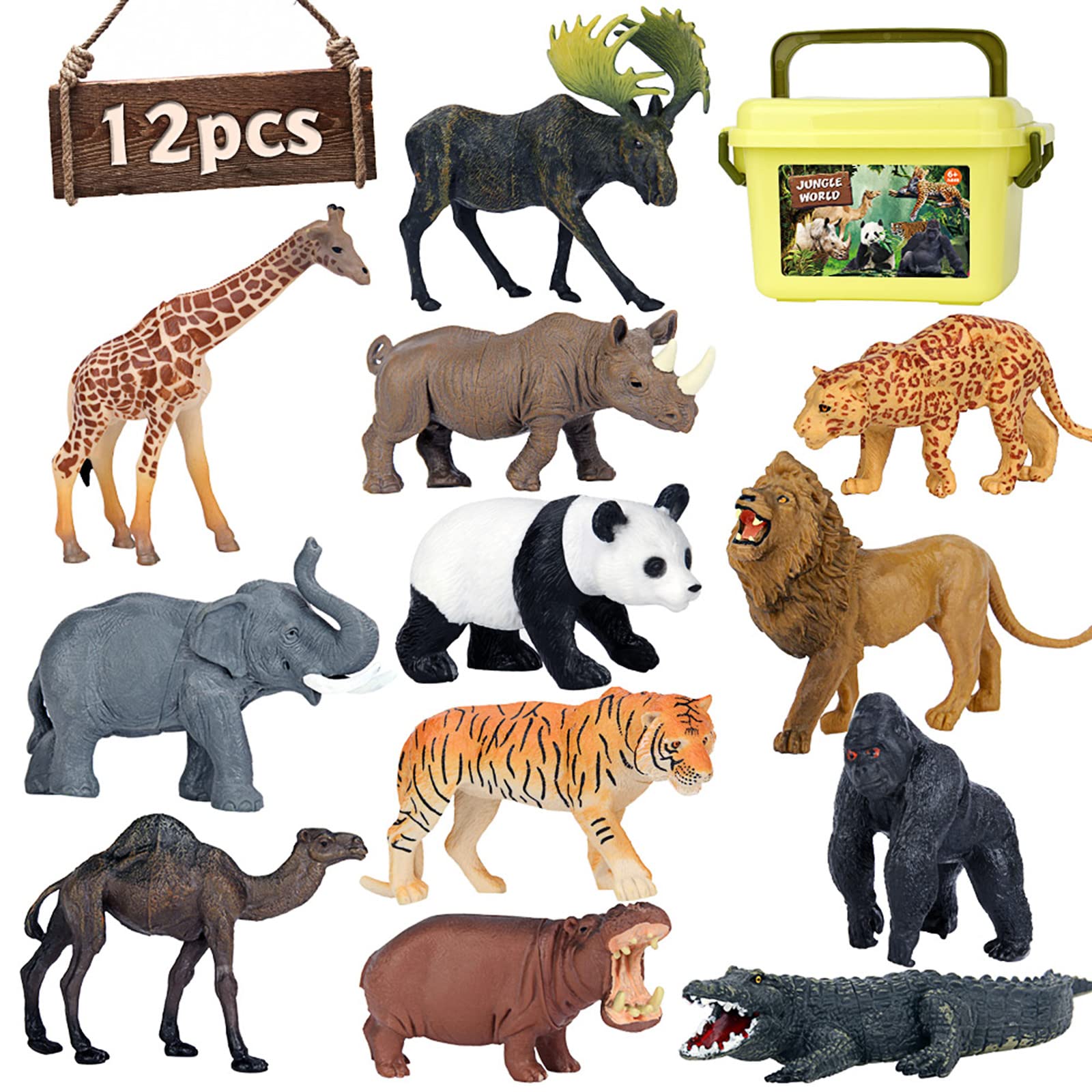SAFARI ANIMAL PLAY SET