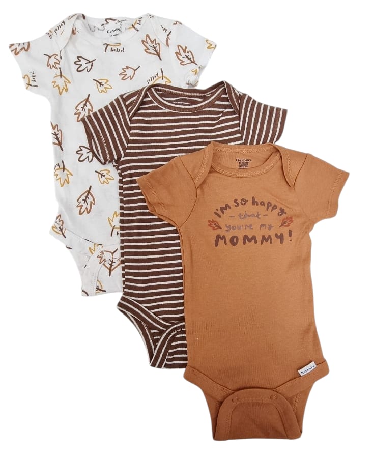 GERBER 3PCK ONESIES