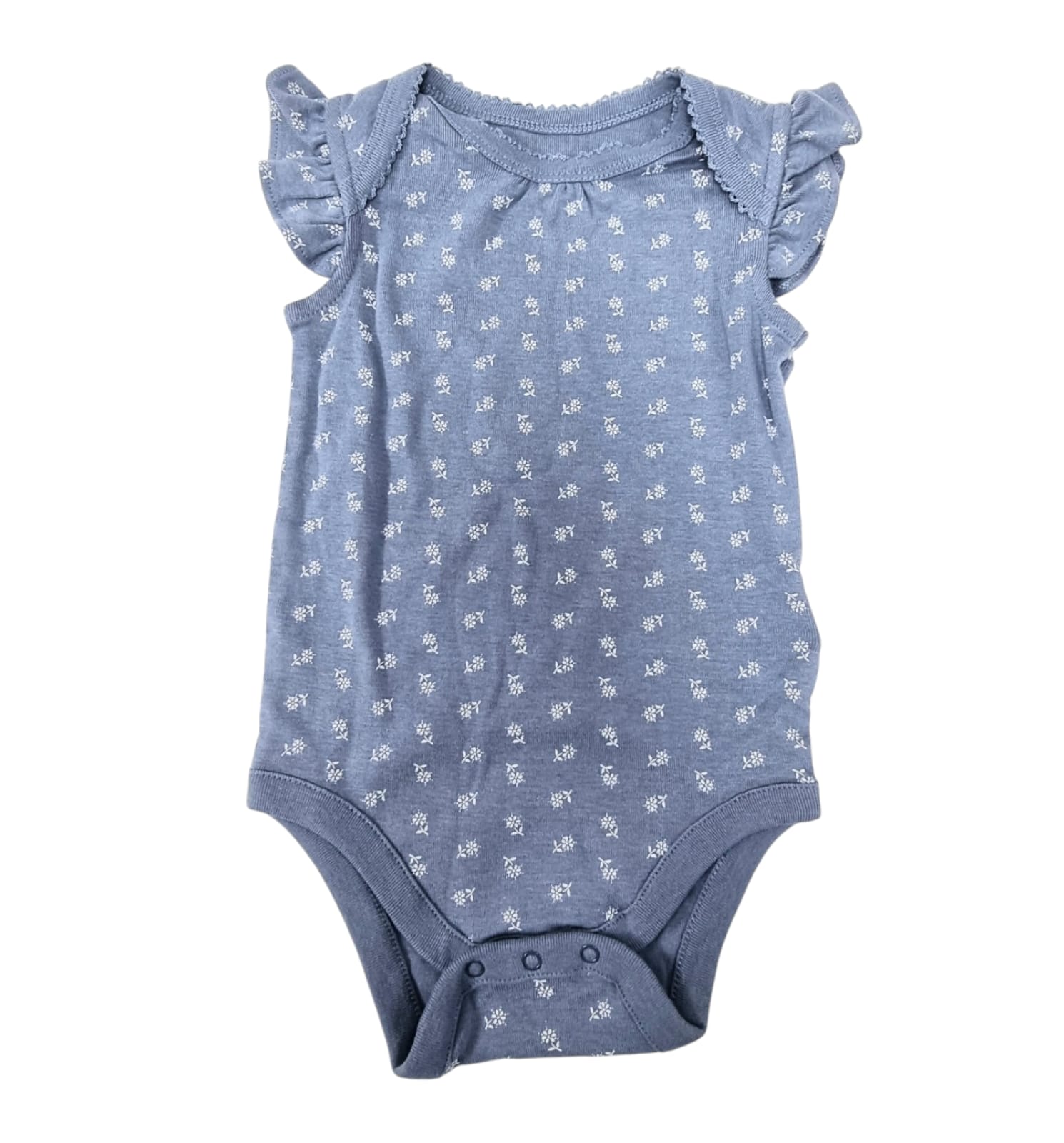 GAP GIRLS BLUE & WHITE ONESIE