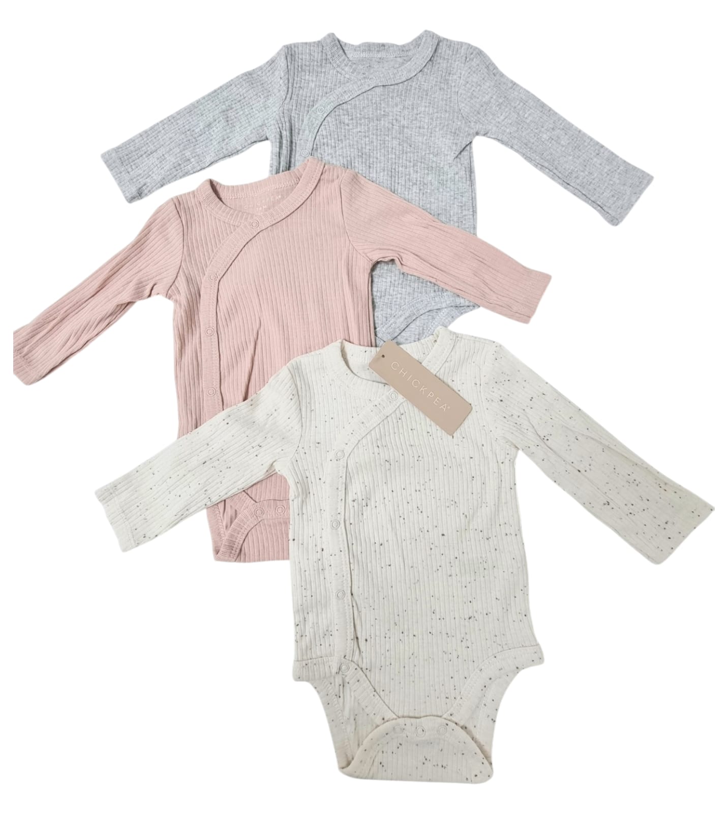 CHICK PEA ONESIES 3PCS