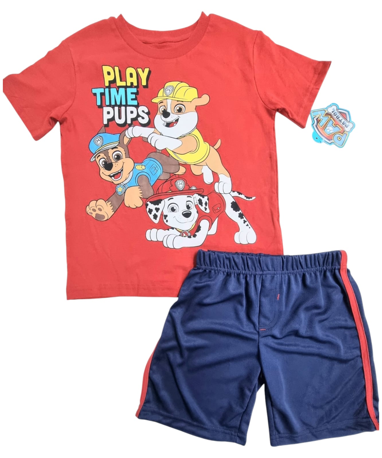 NICKEL PAW PATROL SHORT SET