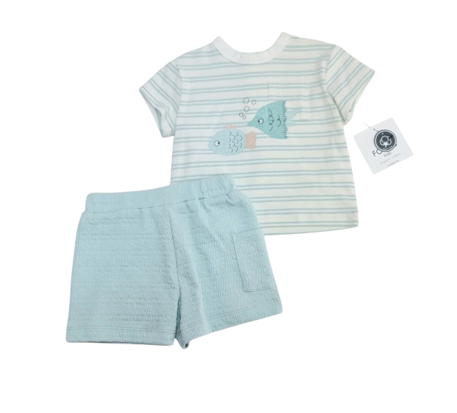 FOCUS ORGANIC BOYS SHORT SET