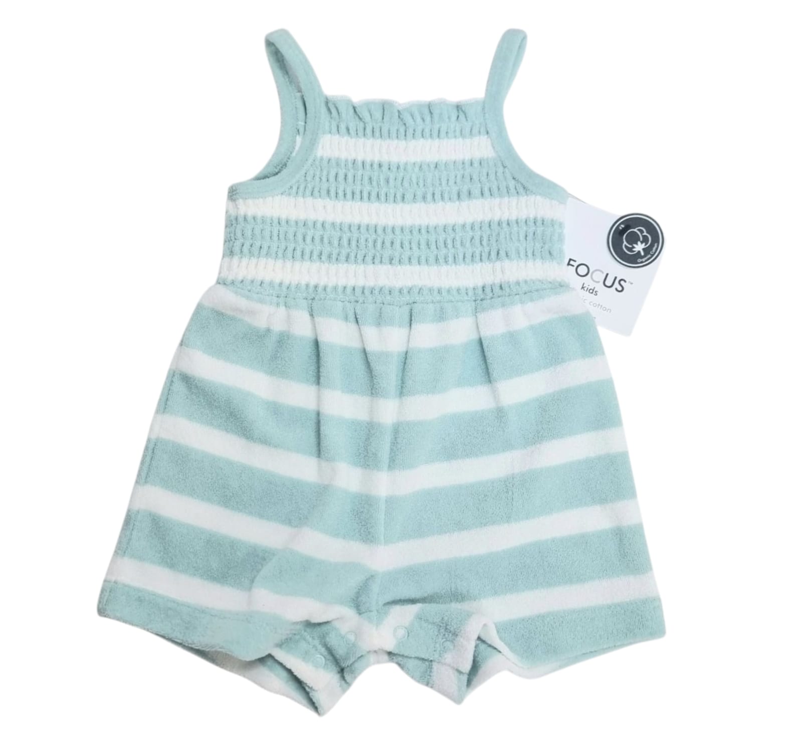 FOCUS ORGANIC GIRLS ROMPER