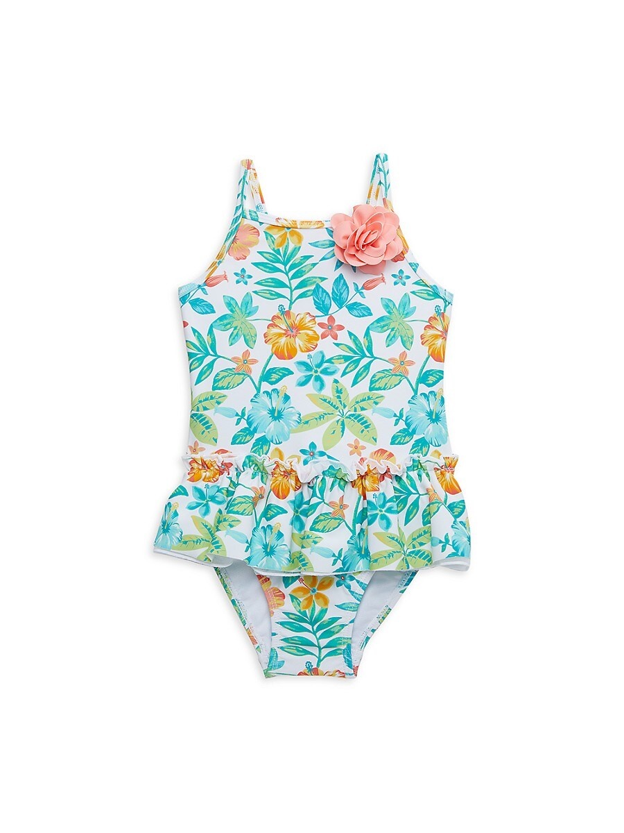 LITTLE ME TROPICAL SWIMSUIT