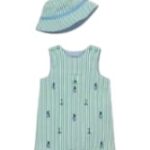 LITTLE ME SUNSUIT & HAT