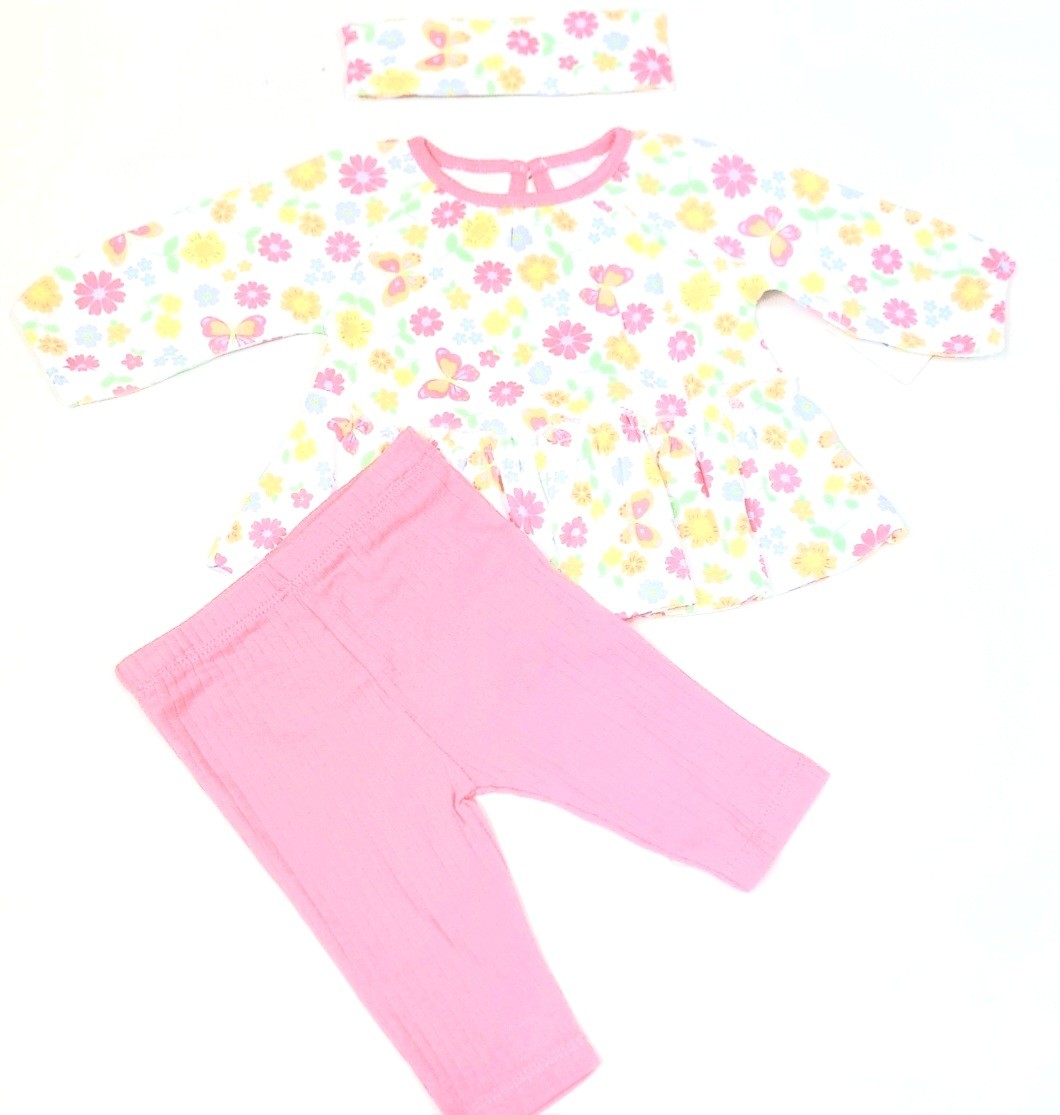 LITTLE ME PANTS SET & HEADBAND