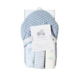JUST BORN HOODED TOWEL/W CLOTH