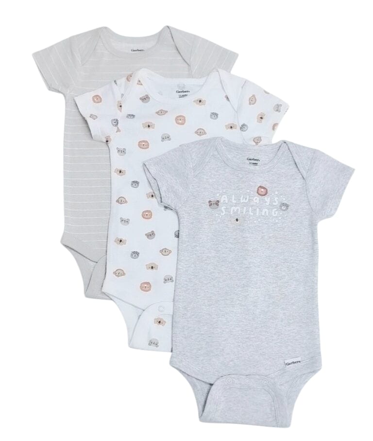 GERBER 3PCK ONESIES