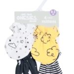 GERBER 4 PCK MITTENS