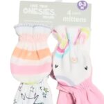 GERBER 4 PCK MITTENS