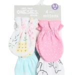 GERBER 4 PCK MITTENS