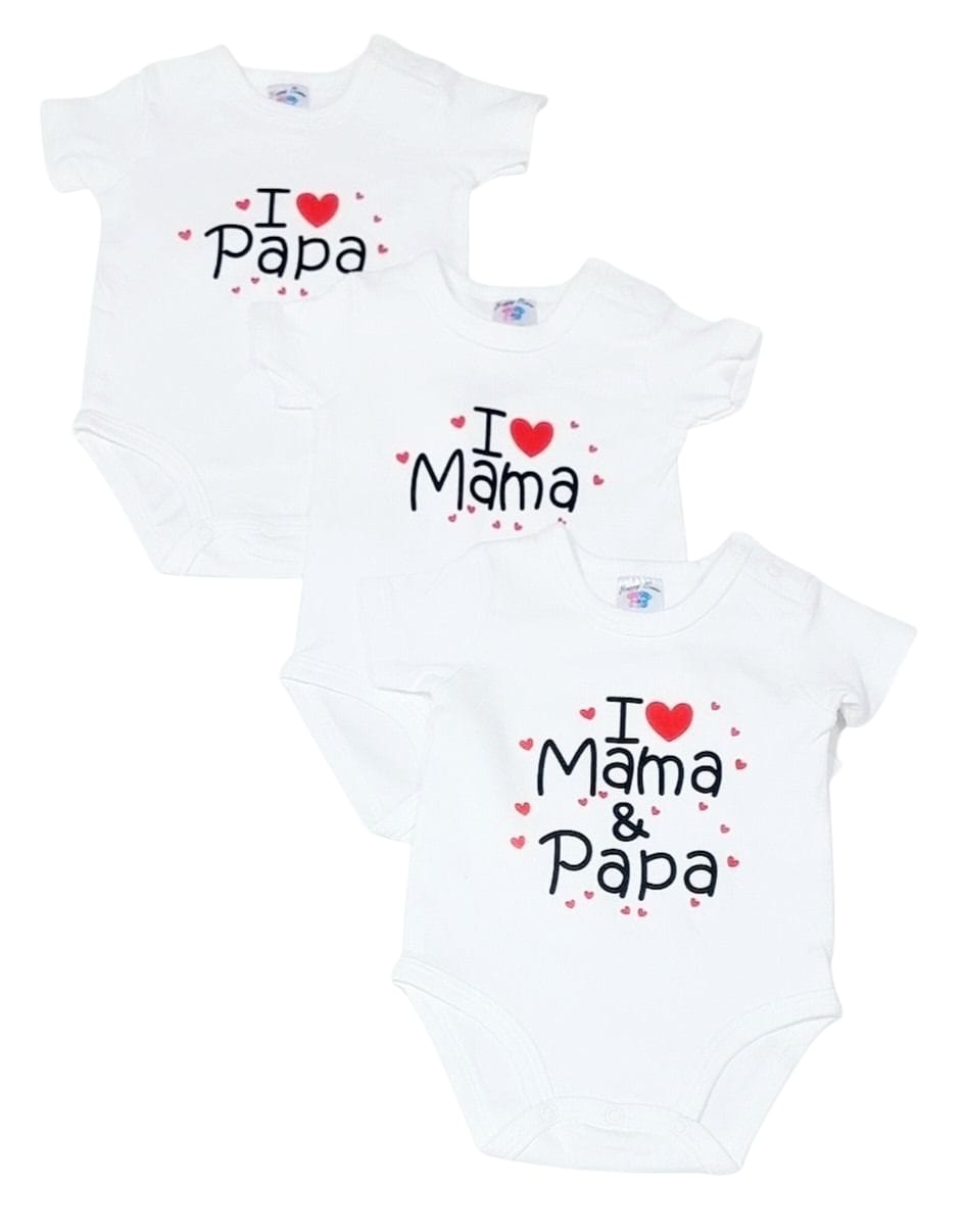 TINY TUMMIES 3PK ONESIES