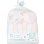 BS TOWEL HOODED 8 PIECE SET