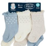 GERBER 6PCK SOCKS - GIRL MULTI