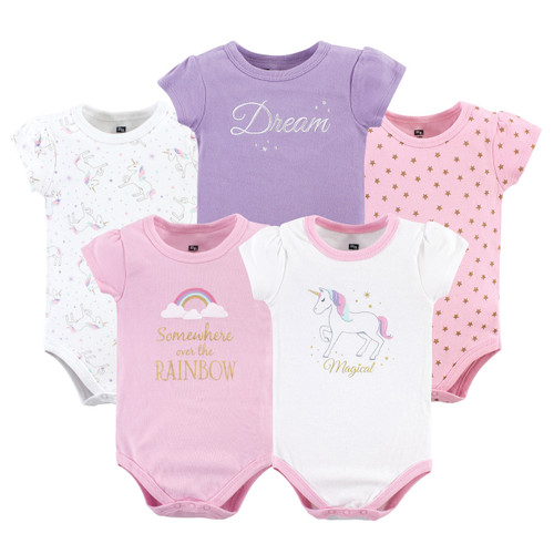 HUDSON BABY BODYSUIT 5PK