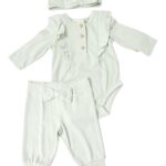 LITTLE ME 3PC SET LIME GREEN