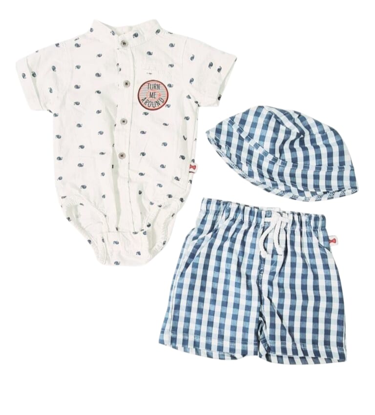 DD BODYSUIT SHORTS & CAP