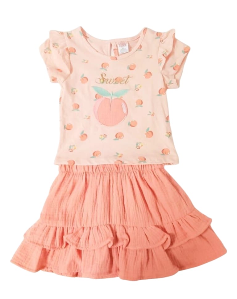 REAL LOVE 2PC SKORT SET