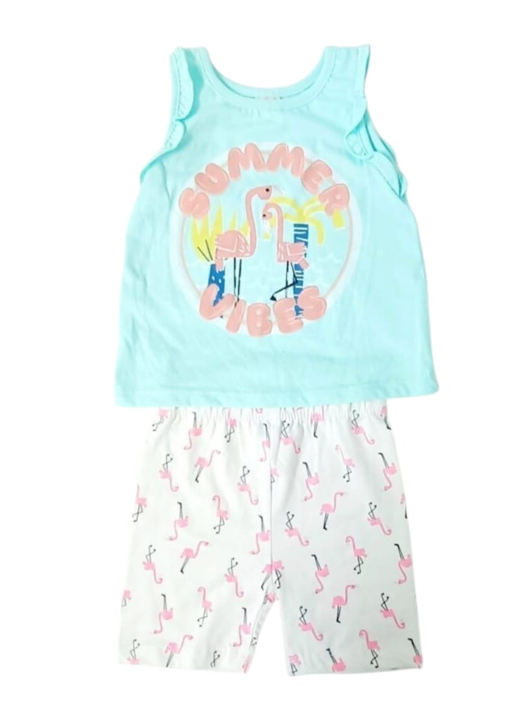 REAL LOVE 2PC SHORT SET