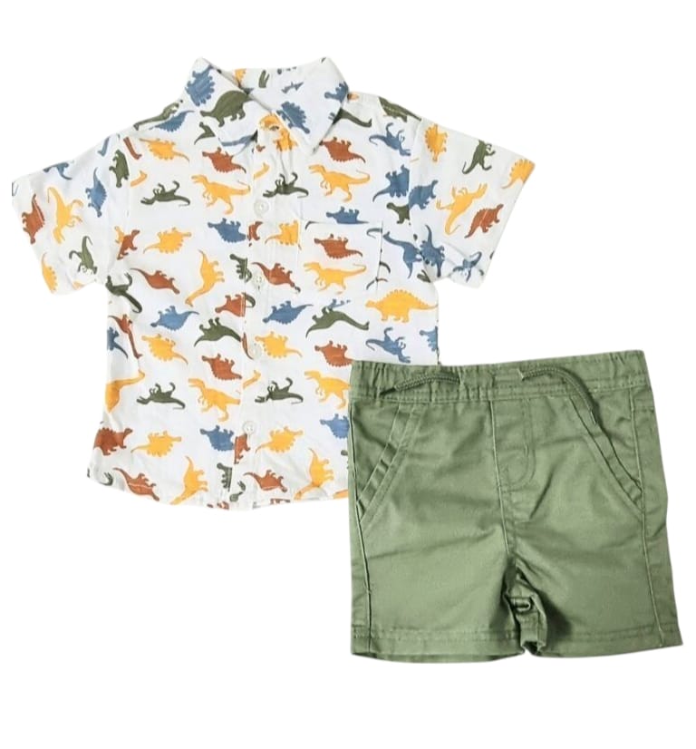 QUAD SEVEN BOY SHORT SET