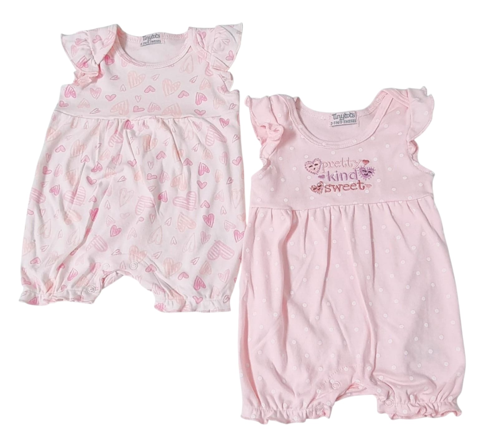 TINYTOTS 2PC ROMPERS