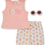 MILLIE & MYLES 3PC SHORTS SET
