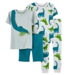 CARTERS BOYS 4PC PAJAMAS SET