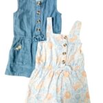 LIL LAS GIRLS 2PK ROMPERS