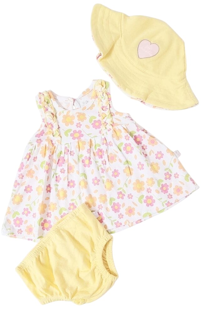 PRINCESS ROSE 3PC DRESS SET