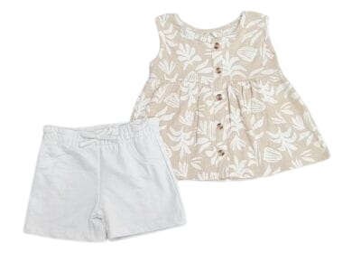 REAL LOVE 2PC SHORT SET