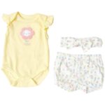 DUCK DUCK ONESIE SHORT SET