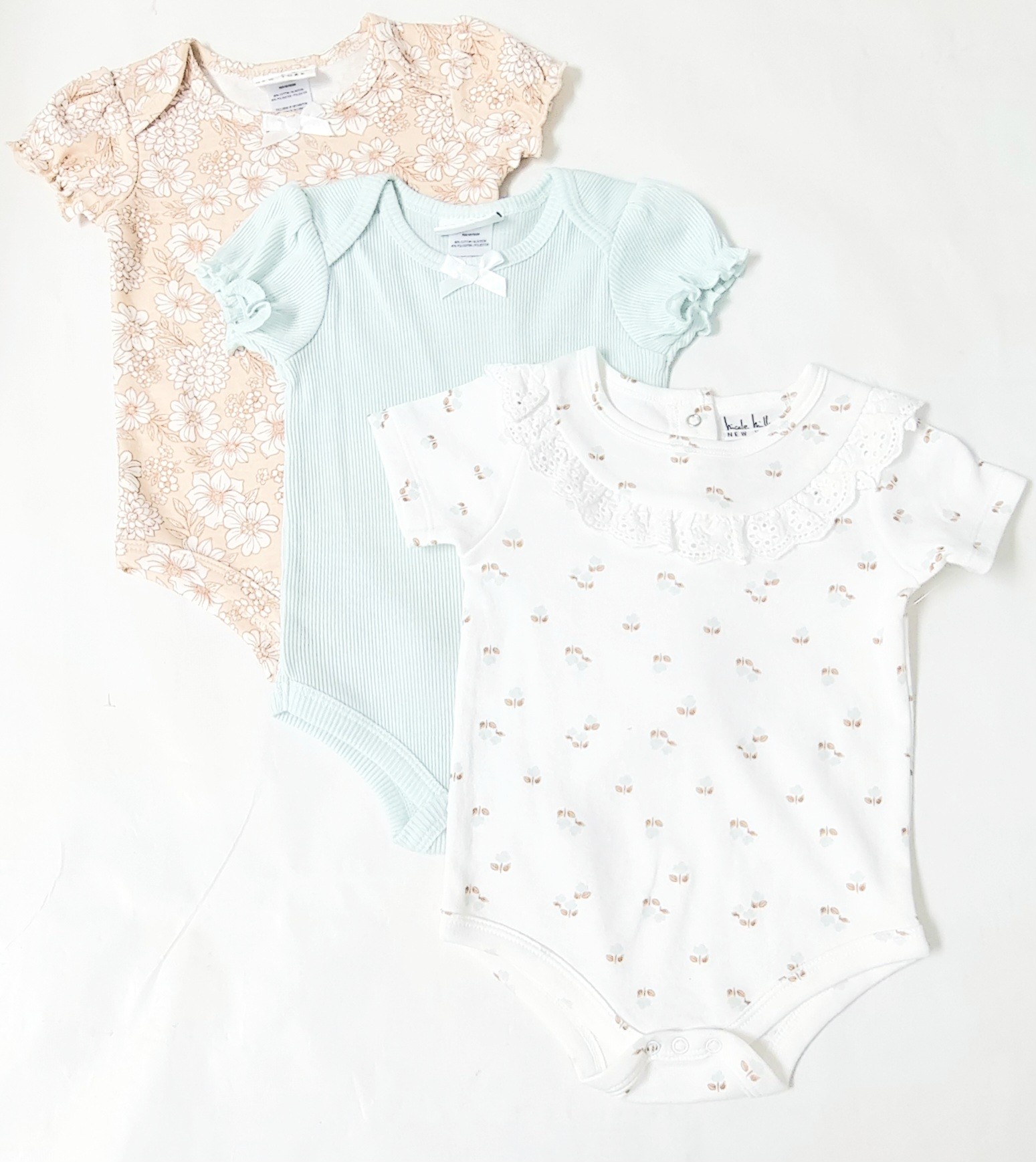 NICOLE MILLER 3PK BODYSUIT