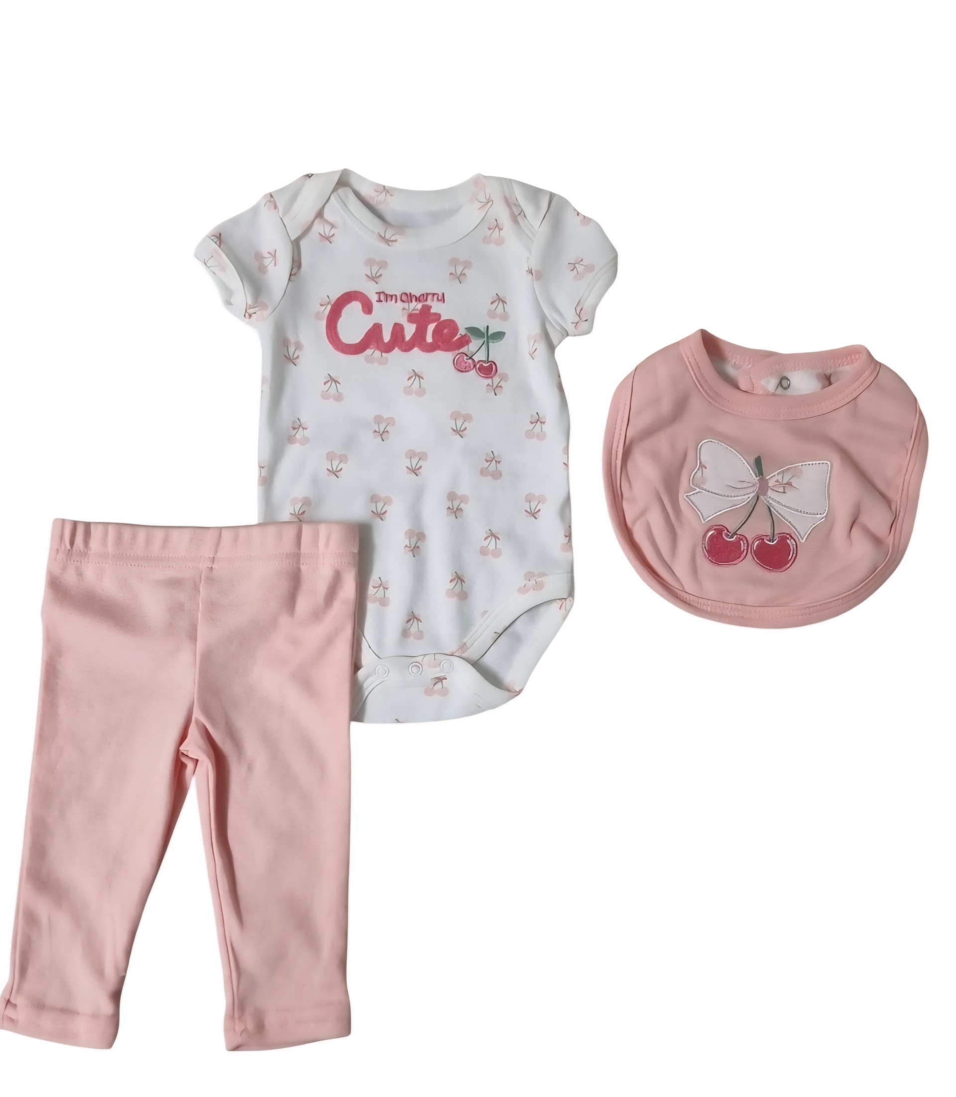 TINY TOTS ONESIE PANTS & BIB